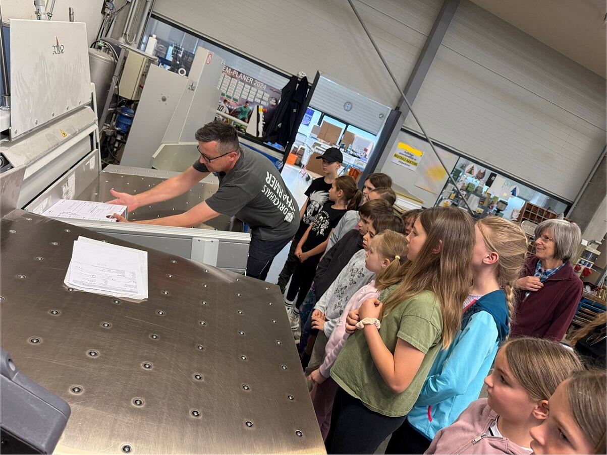 Aktionswoche beim Druckhaus Scharmer